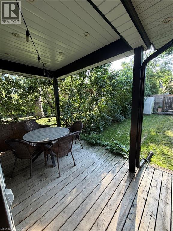 134 Erie Avenue, Hamilton, ON - Outdoor With Deck Patio Veranda With Exterior