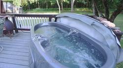 Hot tub and privacy -