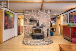 WETT certified wood burning stove -