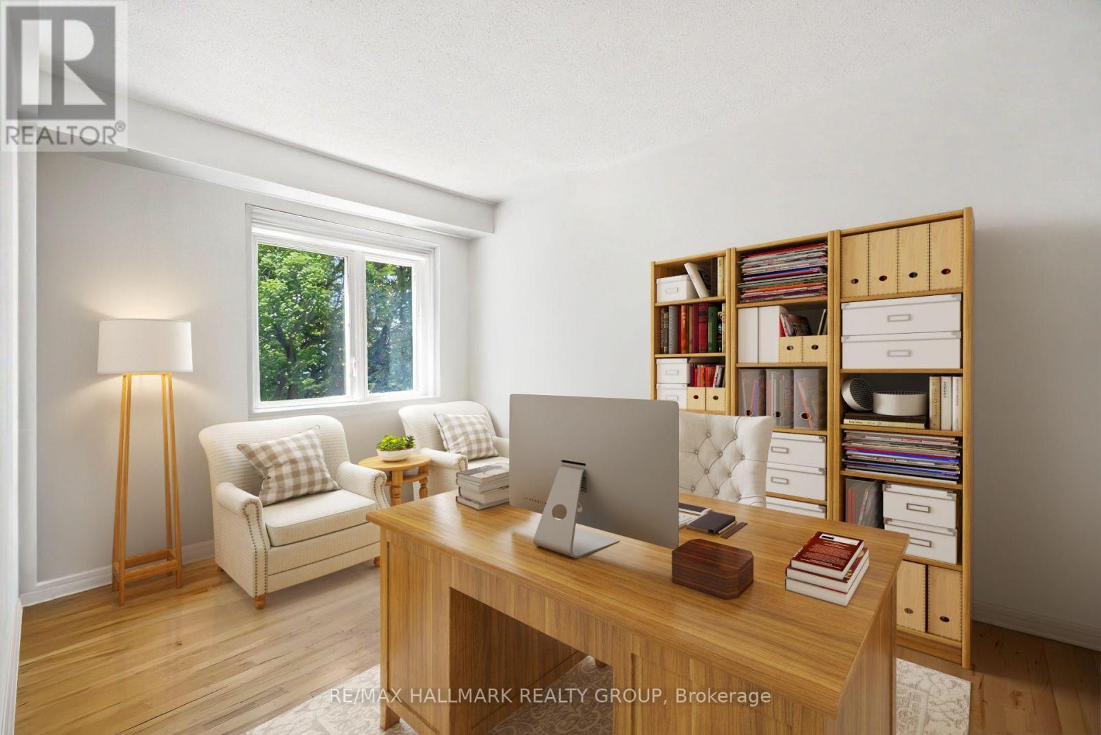 Den off the living room. Could be fourth bedroom - 48 Dunbarton Court, Ottawa, ON