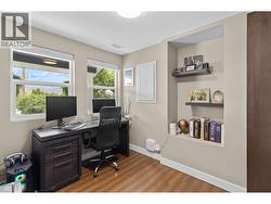 Convenient den located on lower level. -
