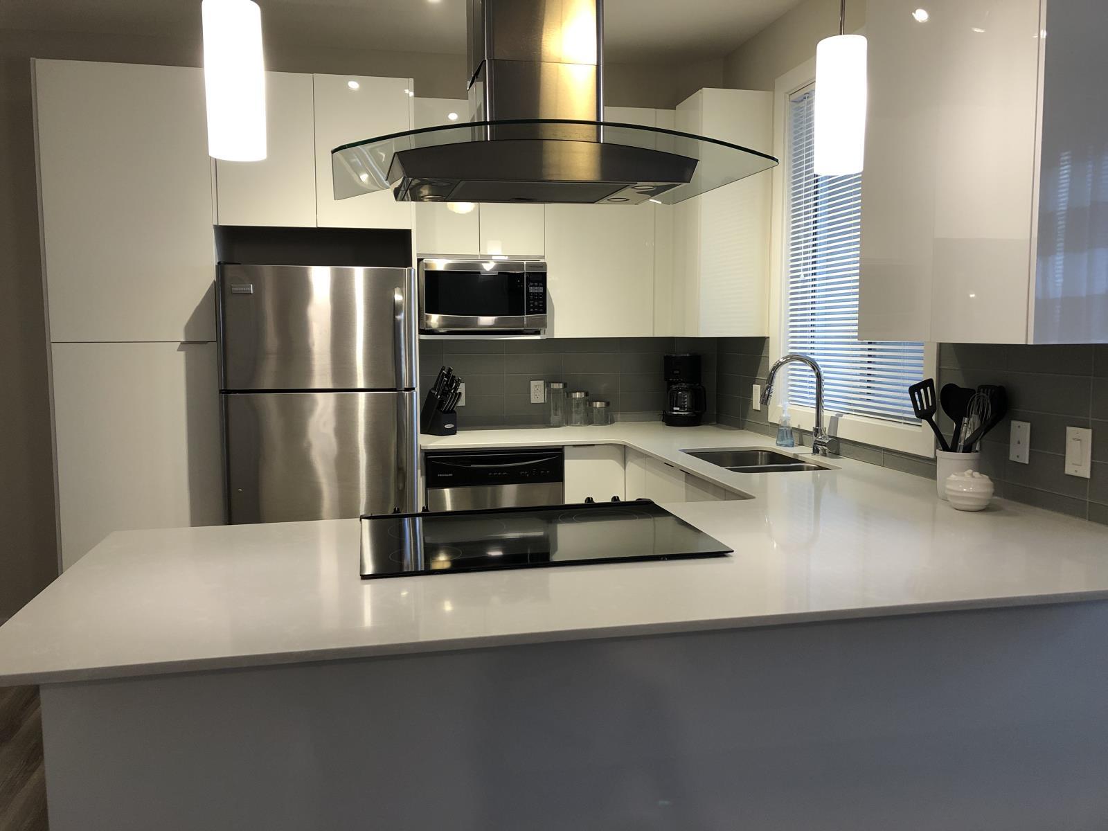 9907 91 Avenue, Edmonton, AB - Indoor Photo Showing Kitchen With Stainless Steel Kitchen With Double Sink With Upgraded Kitchen