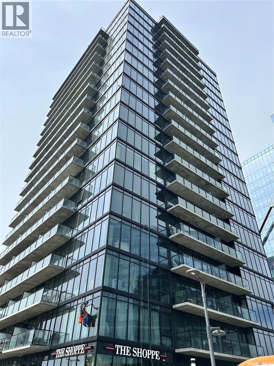 1804 490 2Nd Avenue S, Saskatoon, SK - Outdoor With Balcony