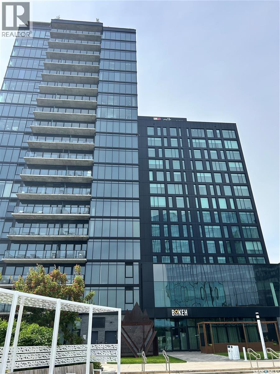 1804 490 2Nd Avenue S, Saskatoon, SK - Outdoor With Balcony With Facade