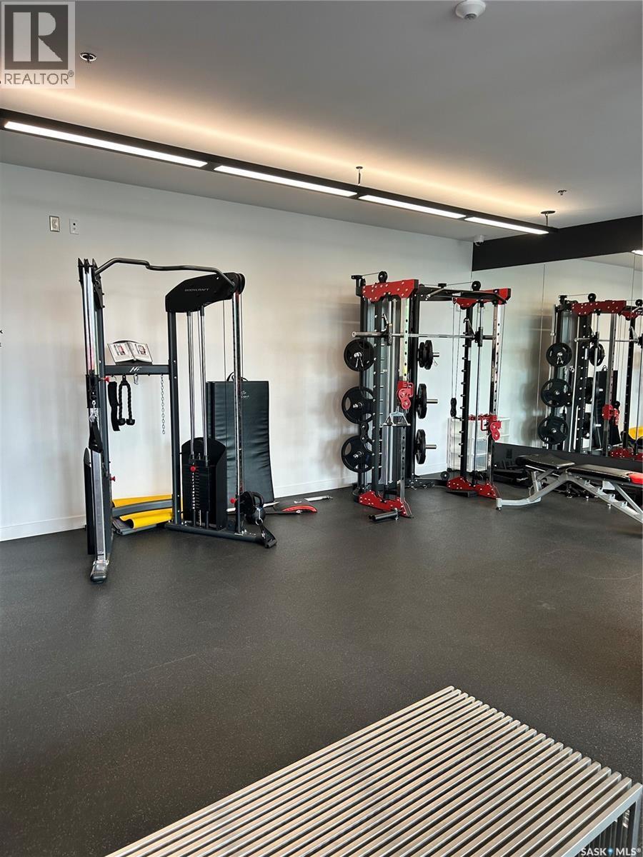 1804 490 2Nd Avenue S, Saskatoon, SK - Indoor Photo Showing Gym Room