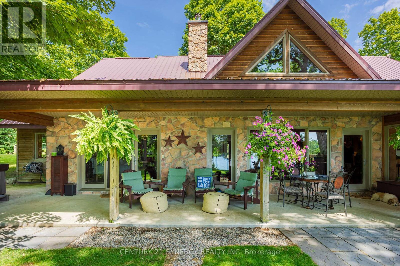 182 Lb1 Road, Rideau Lakes, ON - Outdoor With Deck Patio Veranda