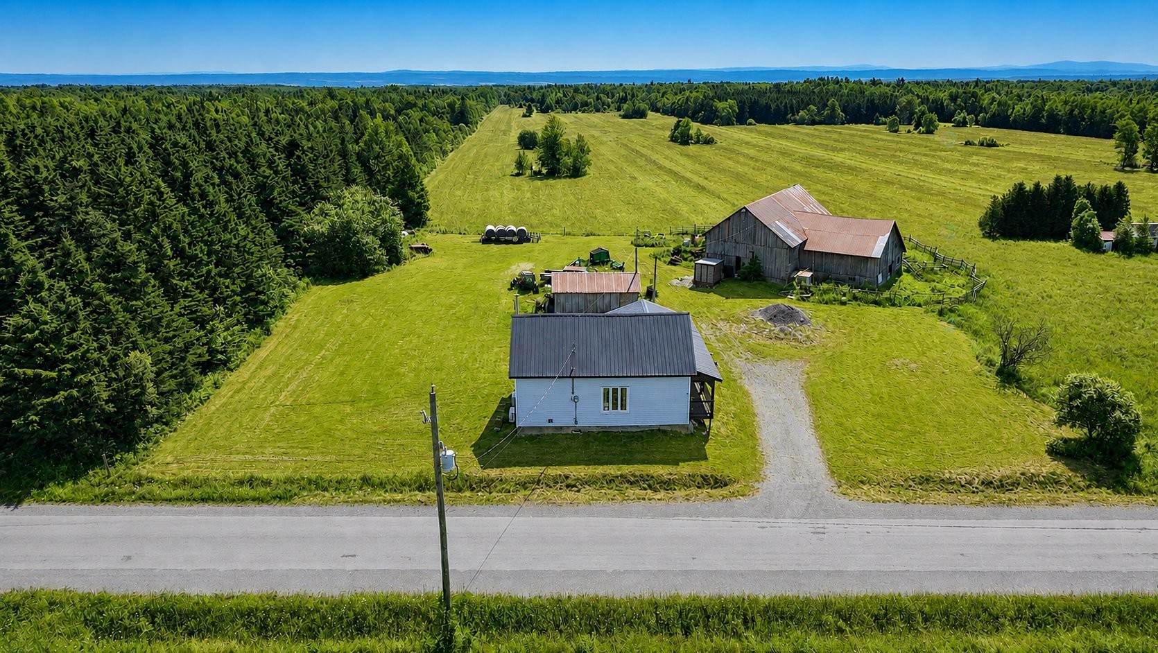 Overall view - 685 4E Rang S., Saint-Honoré-De-Shenley, QC