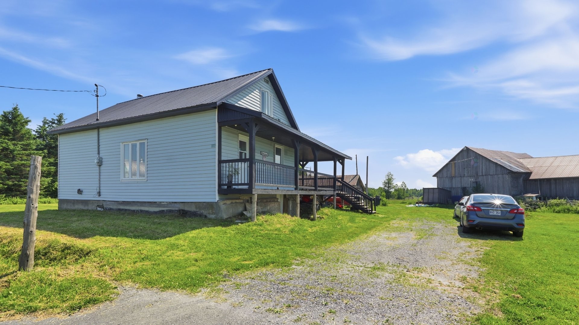 Front of Structure - 685 4E Rang S., Saint-Honoré-De-Shenley, QC
