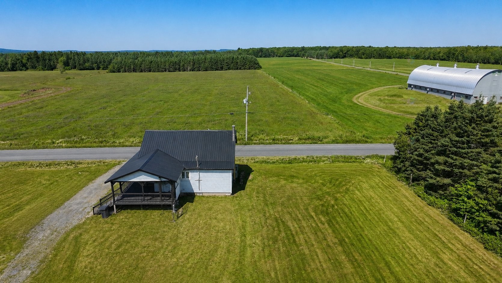 Overall view - 685 4E Rang S., Saint-Honoré-De-Shenley, QC