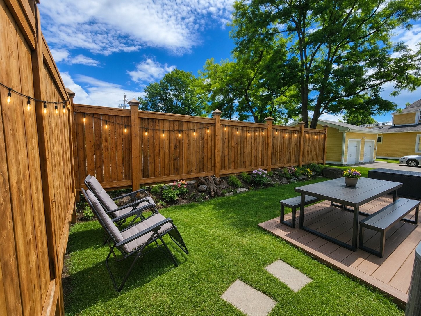 Courtyard - 5 Av. St-Jean-Baptiste, Pointe-Claire, QC - Outdoor