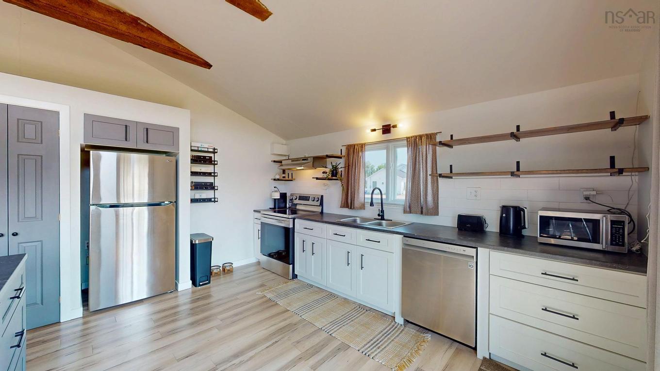 4236 Highway 14, Windsor Forks, NS - Indoor Photo Showing Kitchen With Double Sink