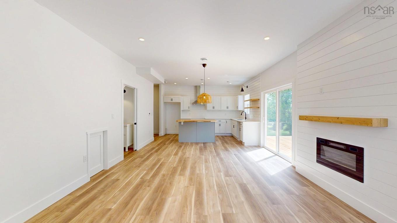 496 Highland Avenue, Windsor, NS - Indoor Photo Showing Other Room With Fireplace