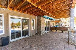 Lower level lakeside patio -