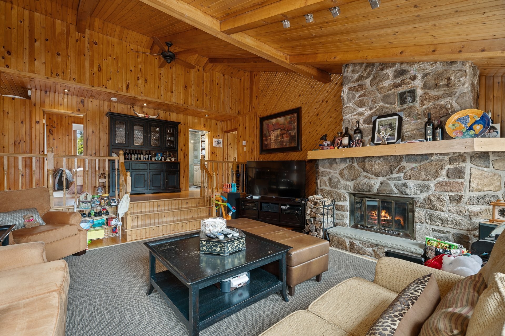 Salon - 4416 Ch. De La Promenade-Sarah, Sainte-Agathe-Des-Monts, QC