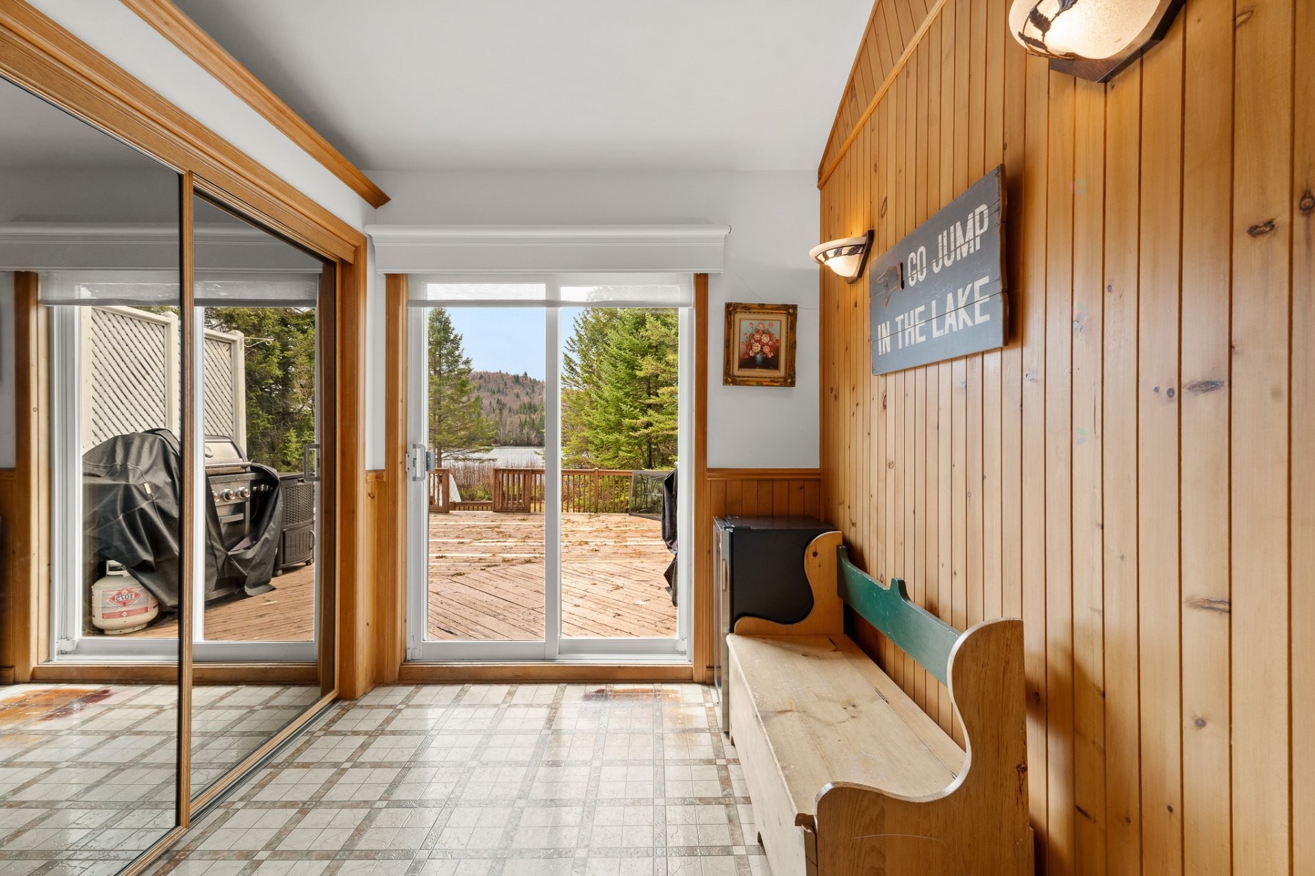 Hall d'entrée/Vestibule - 4416 Ch. De La Promenade-Sarah, Sainte-Agathe-Des-Monts, QC