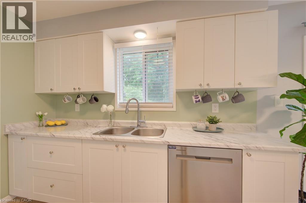 250 Dinison Crescent, Kitchener, ON - Indoor Photo Showing Kitchen With Double Sink
