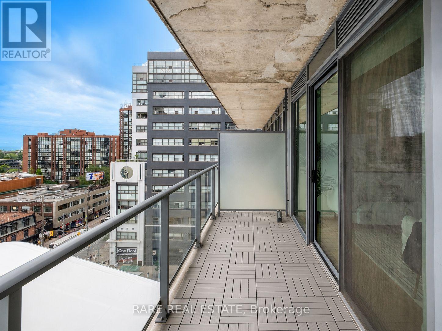 digitally enhanced - 919 - 95 Bathurst Street, Toronto, ON - Outdoor With Balcony With Exterior