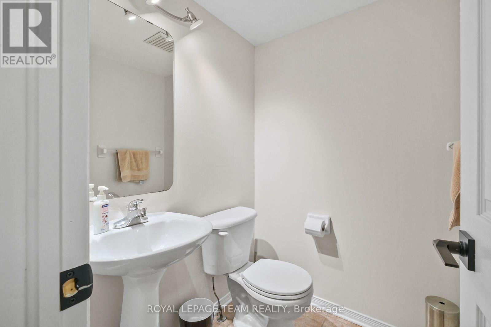 2pc Powder Room on Main Level. - 70 College Circle, Ottawa, ON