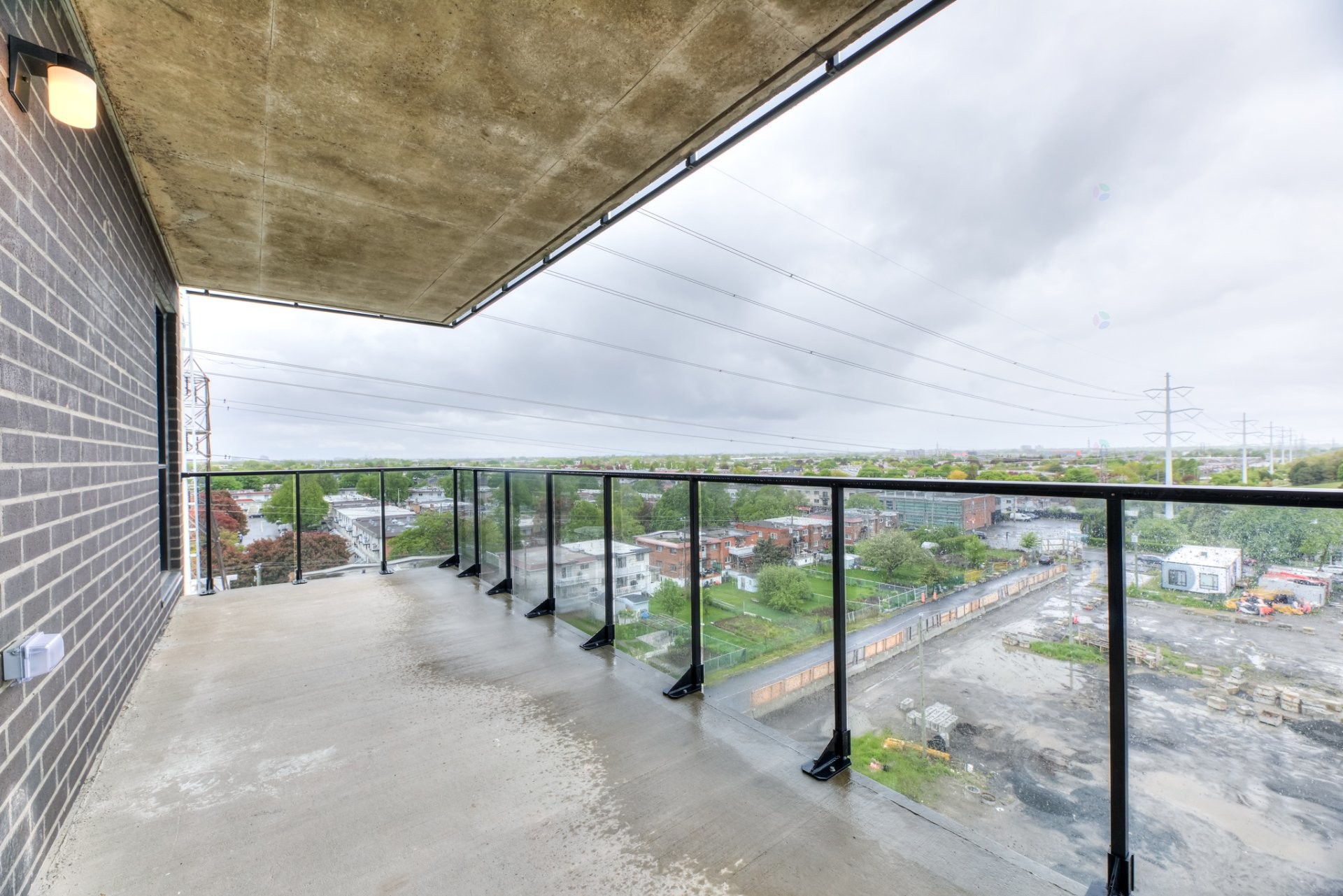 Balcon - W704-8510 Rue Jean-Nicolet, Montréal (Saint-Léonard), QC - Outdoor With View With Exterior