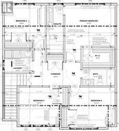 Second floor layout -