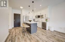 view from living room to kitchen - 
