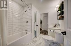 4 piece bath view to front hall - 