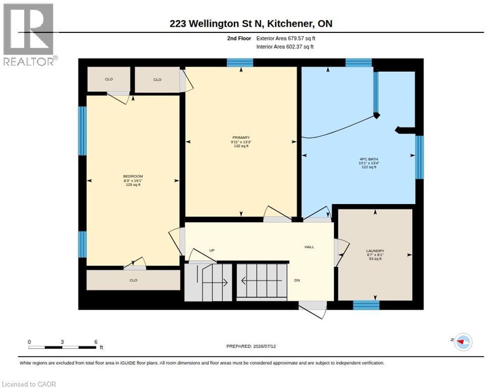 2nd Floor - 223 Wellington Street N, Kitchener, ON