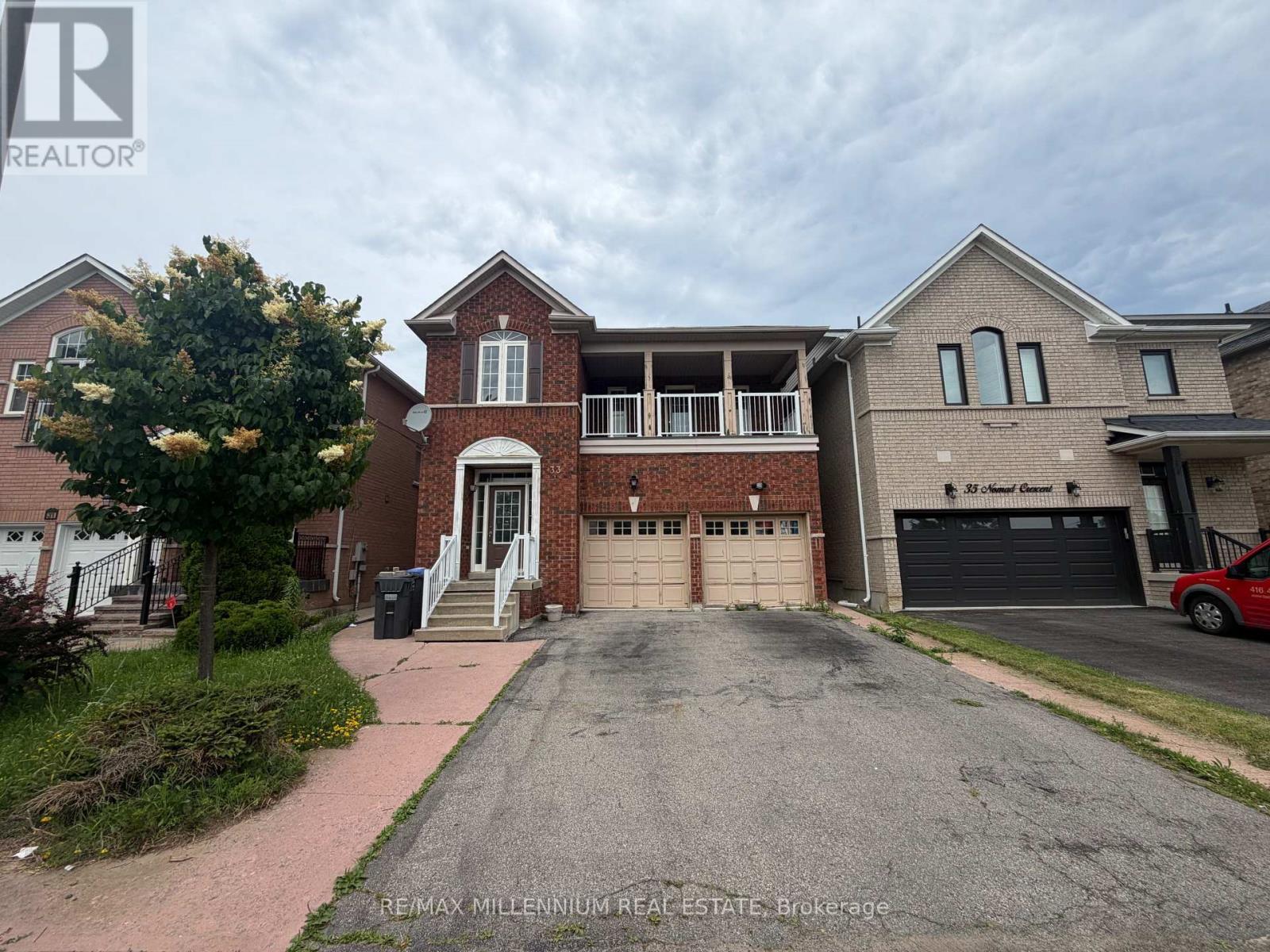 Upper - 33 Nomad Crescent, Brampton, ON - Outdoor With Facade