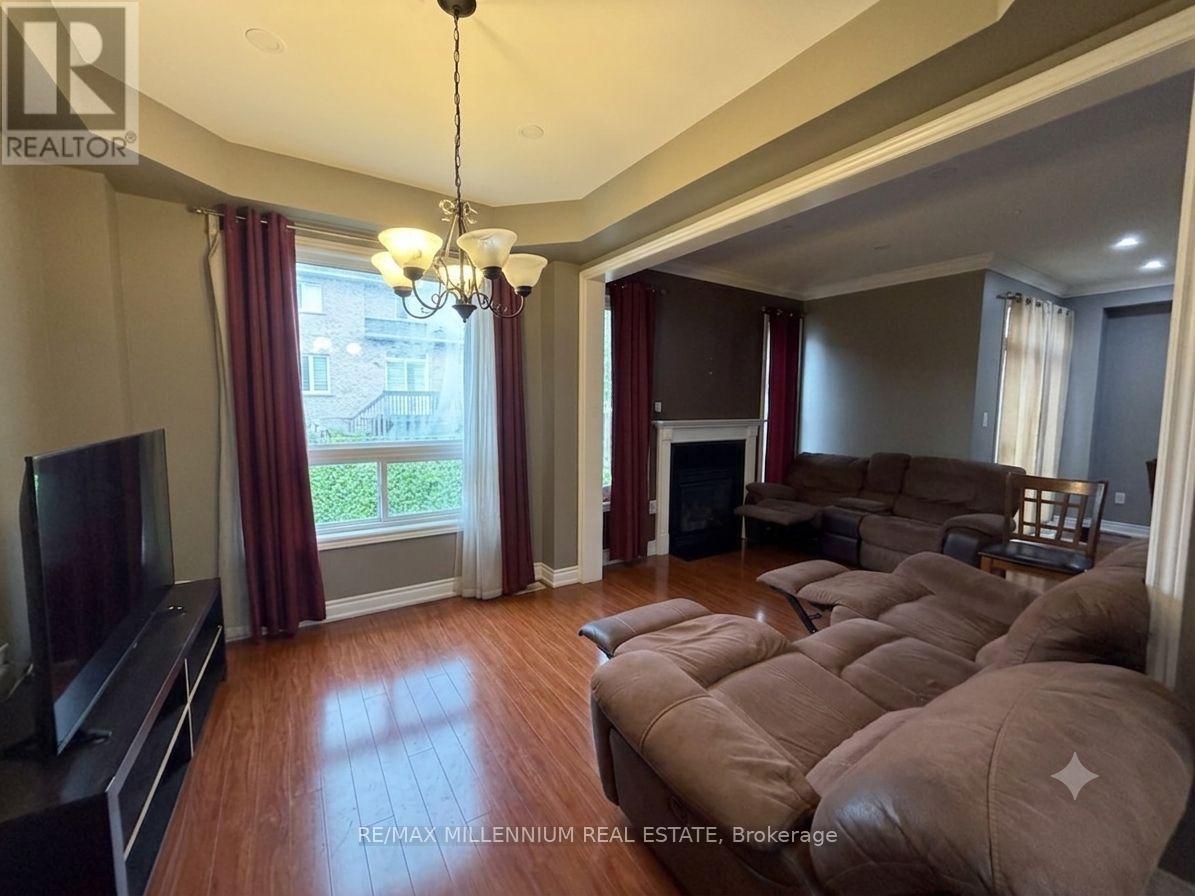 Upper - 33 Nomad Crescent, Brampton, ON - Indoor With Fireplace