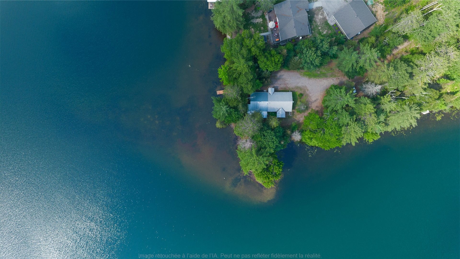 Aerial View - 68 Ch. Stephens, Otter Lake, QC - Outdoor With Body Of Water With View