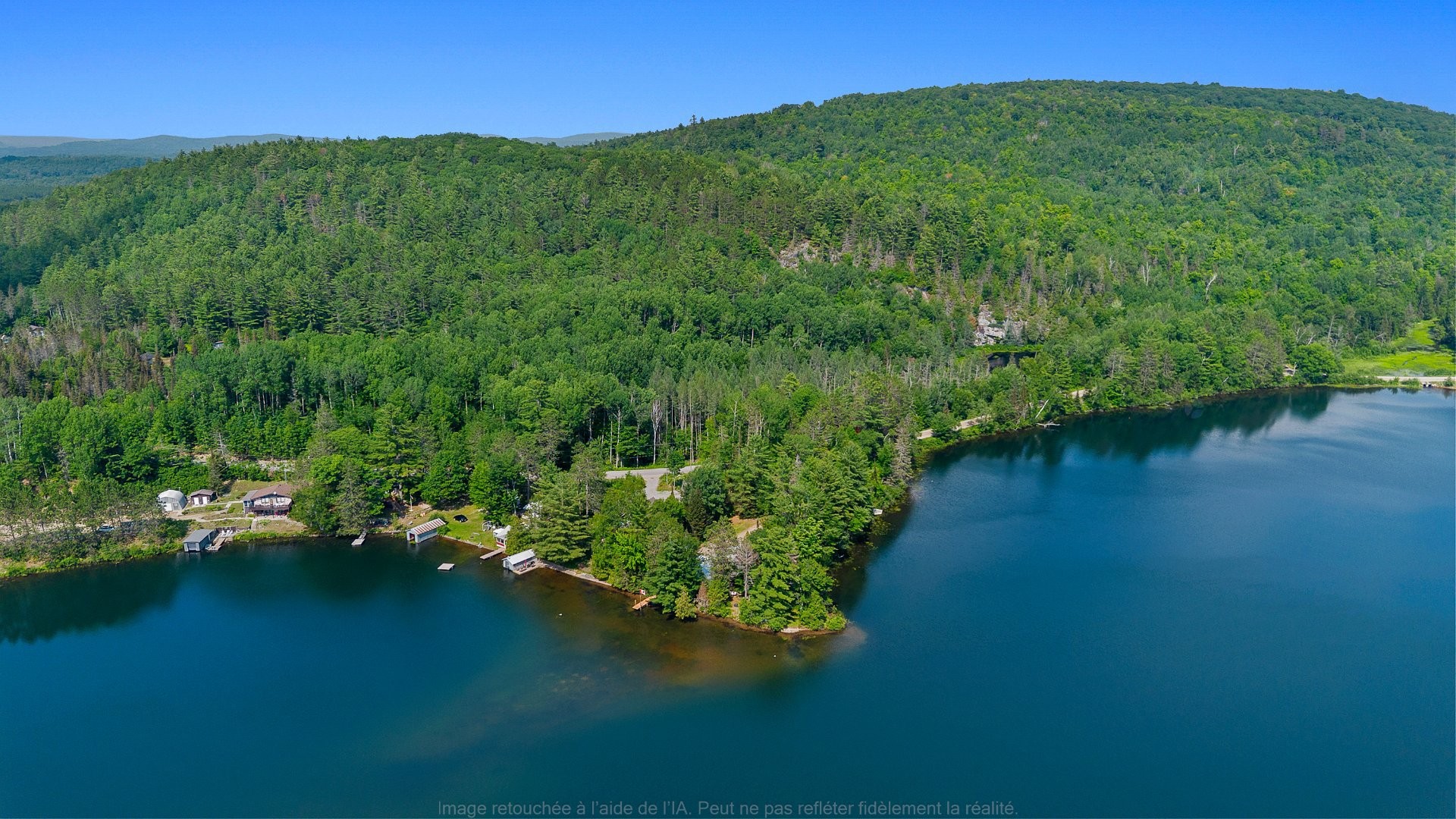Aerial View - 68 Ch. Stephens, Otter Lake, QC - Outdoor With Body Of Water With View