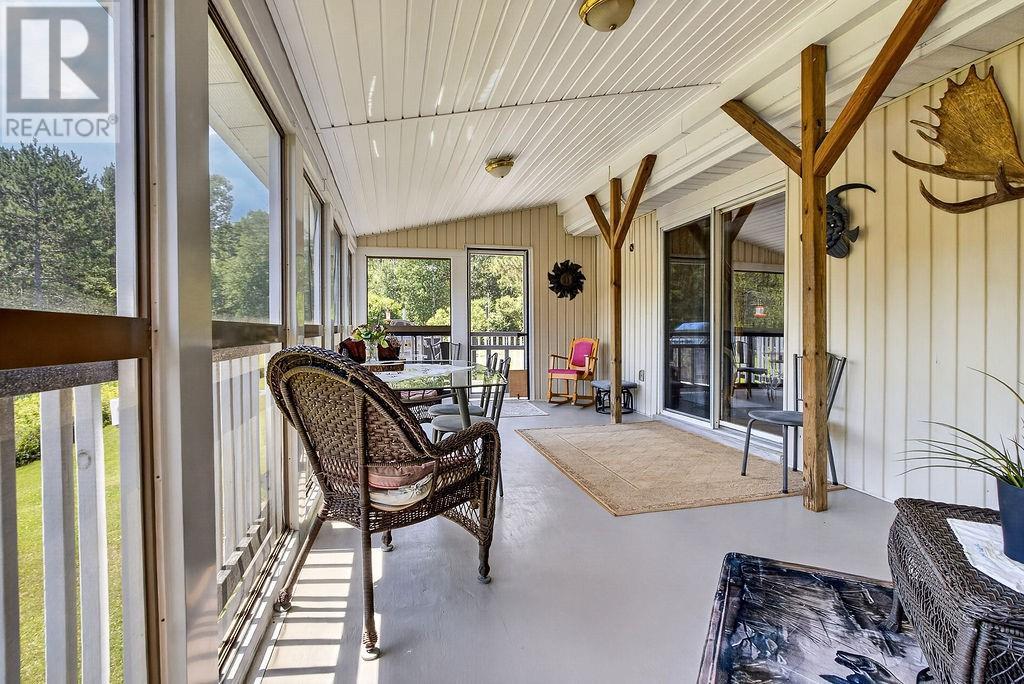 58 Blaffert, Wahnapitae, ON - Outdoor With Deck Patio Veranda