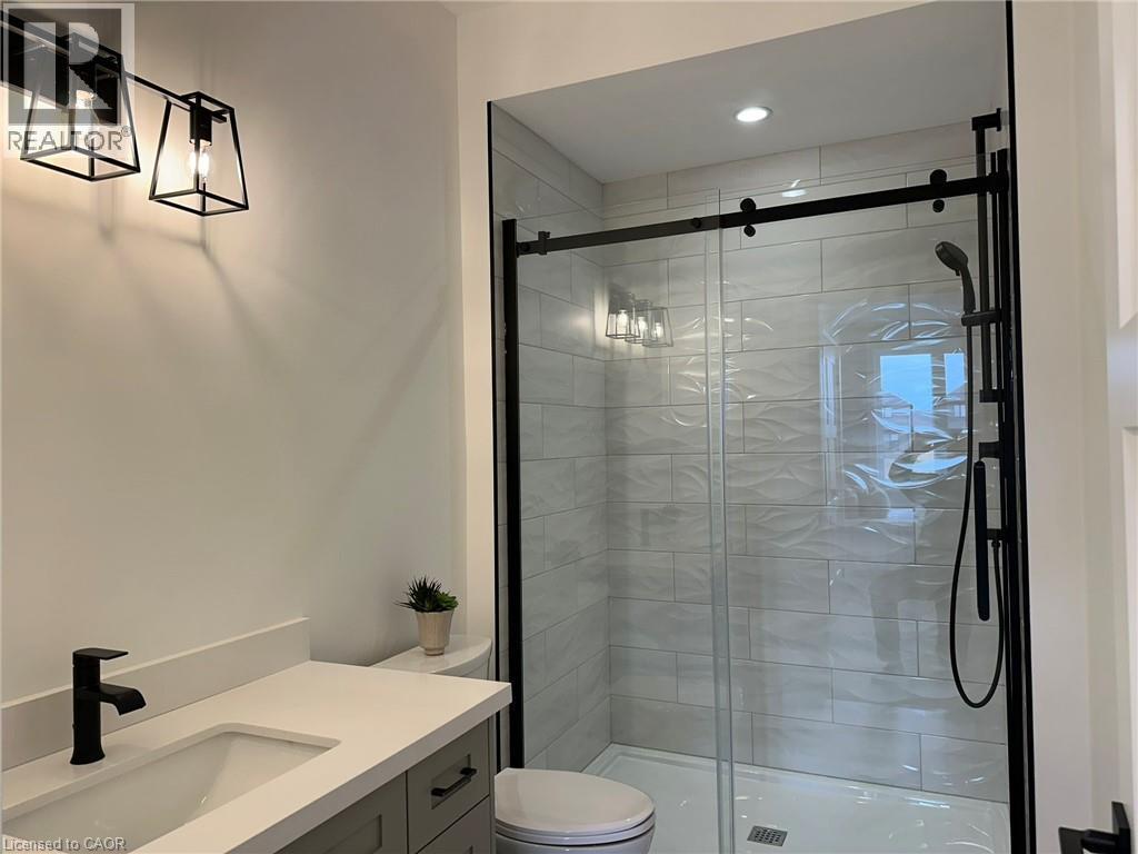 Photos from another Jeffrey Model - for illustration purposes only - 183 Craddock Boulevard, Jarvis, ON - Indoor Photo Showing Bathroom