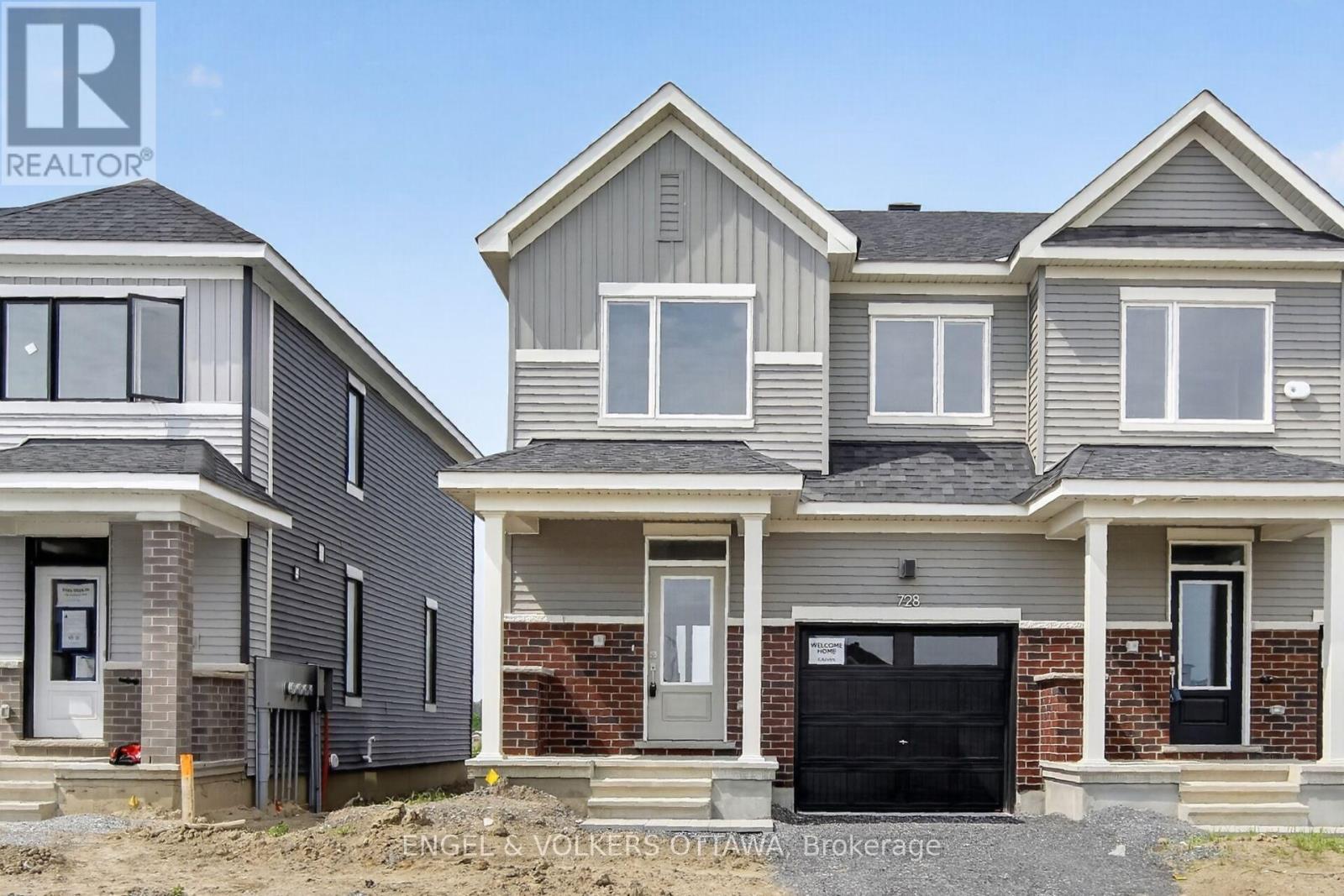 728 Haflinger Row, Ottawa, ON - Outdoor With Facade