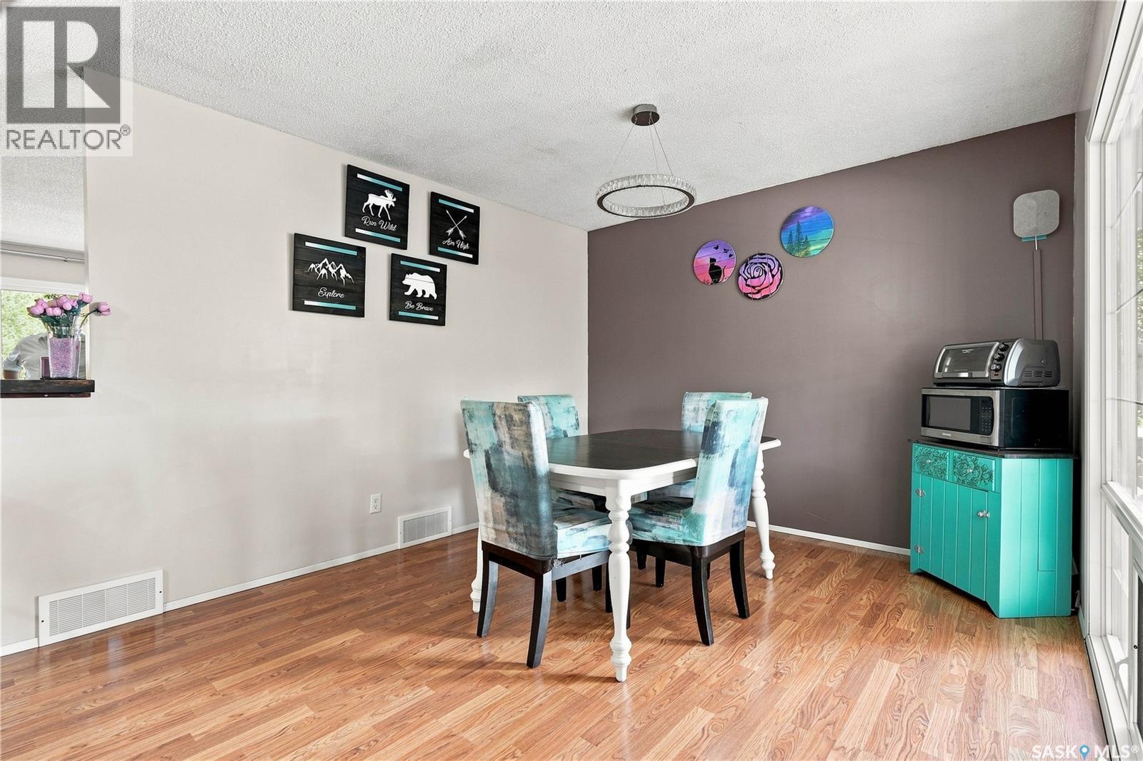 Thorhaug Acreage, Leask Rm No. 464, SK - Indoor Photo Showing Dining Room