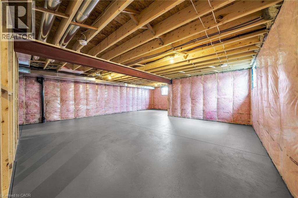 Photo from Cayuga Dedrick Model - Photo for illustration purposes only - 92 Craddock Boulevard, Jarvis, ON - Indoor Photo Showing Basement