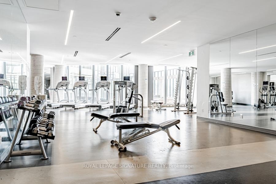 2102-51 East Liberty Street, Toronto, ON - Indoor Photo Showing Gym Room