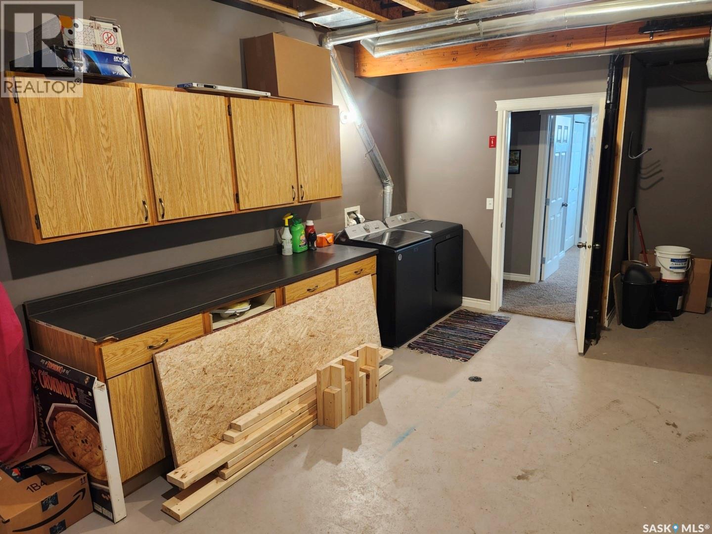 505 Cardinal Court, Shellbrook, SK - Indoor Photo Showing Basement