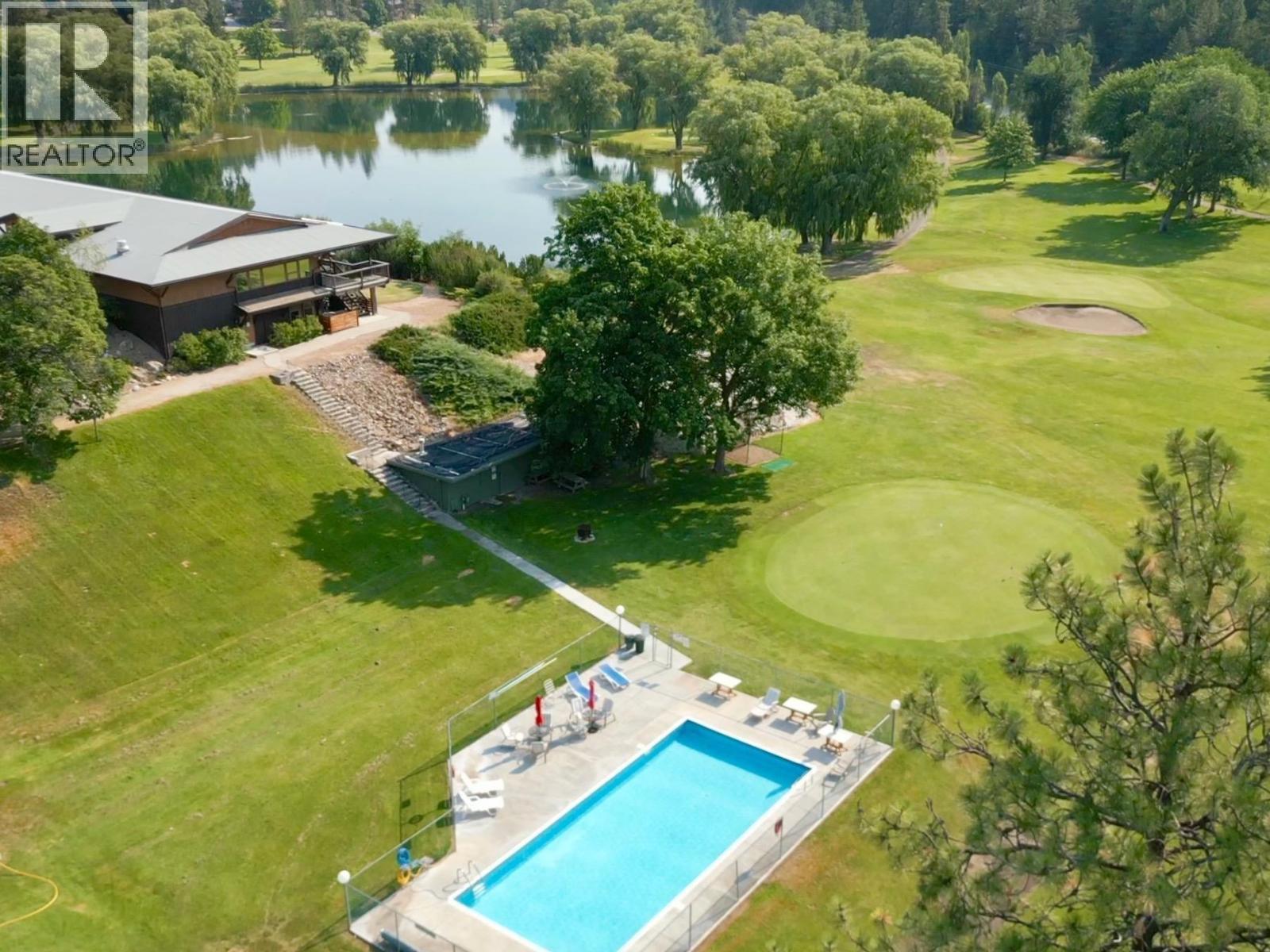 103 Eagle Drive, Kaleden, BC - Outdoor With In Ground Pool With View