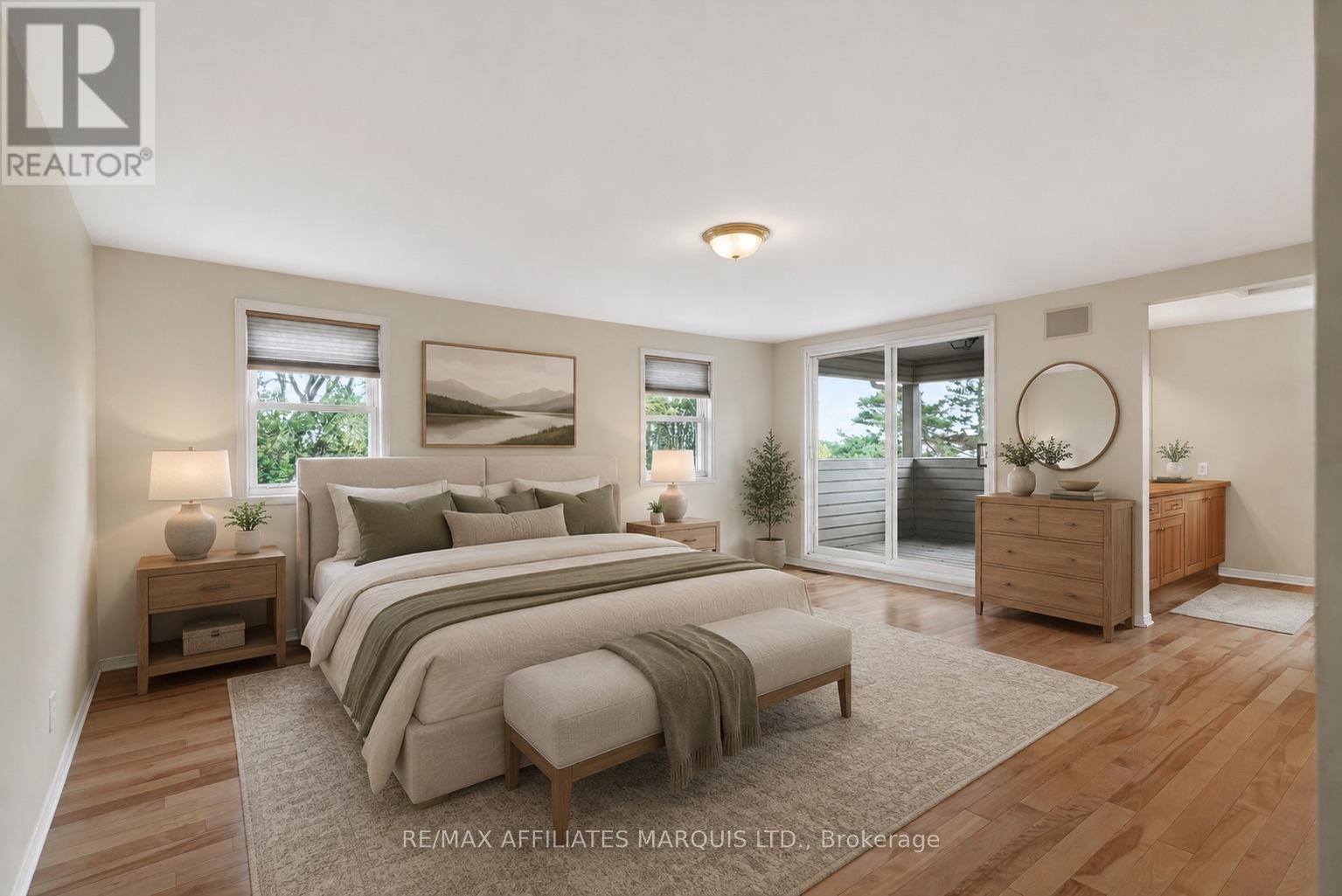 Virtually Staged - 315 Eleventh Street E, Cornwall, ON - Indoor Photo Showing Bedroom
