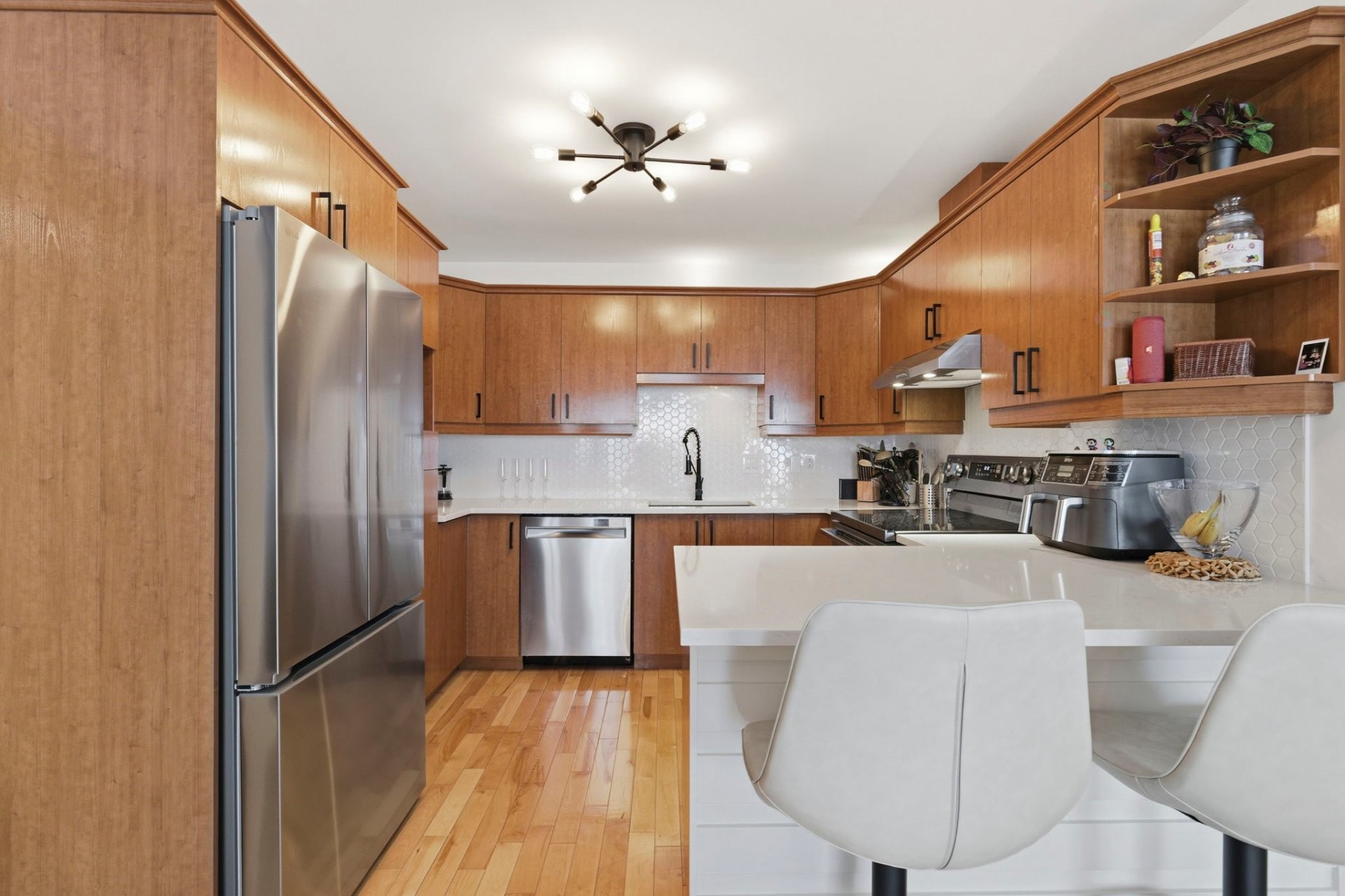 Cuisine - 305-2502 Rue Bossuet, Montréal (Mercier/Hochelaga-Maisonneuve), QC - Indoor Photo Showing Kitchen