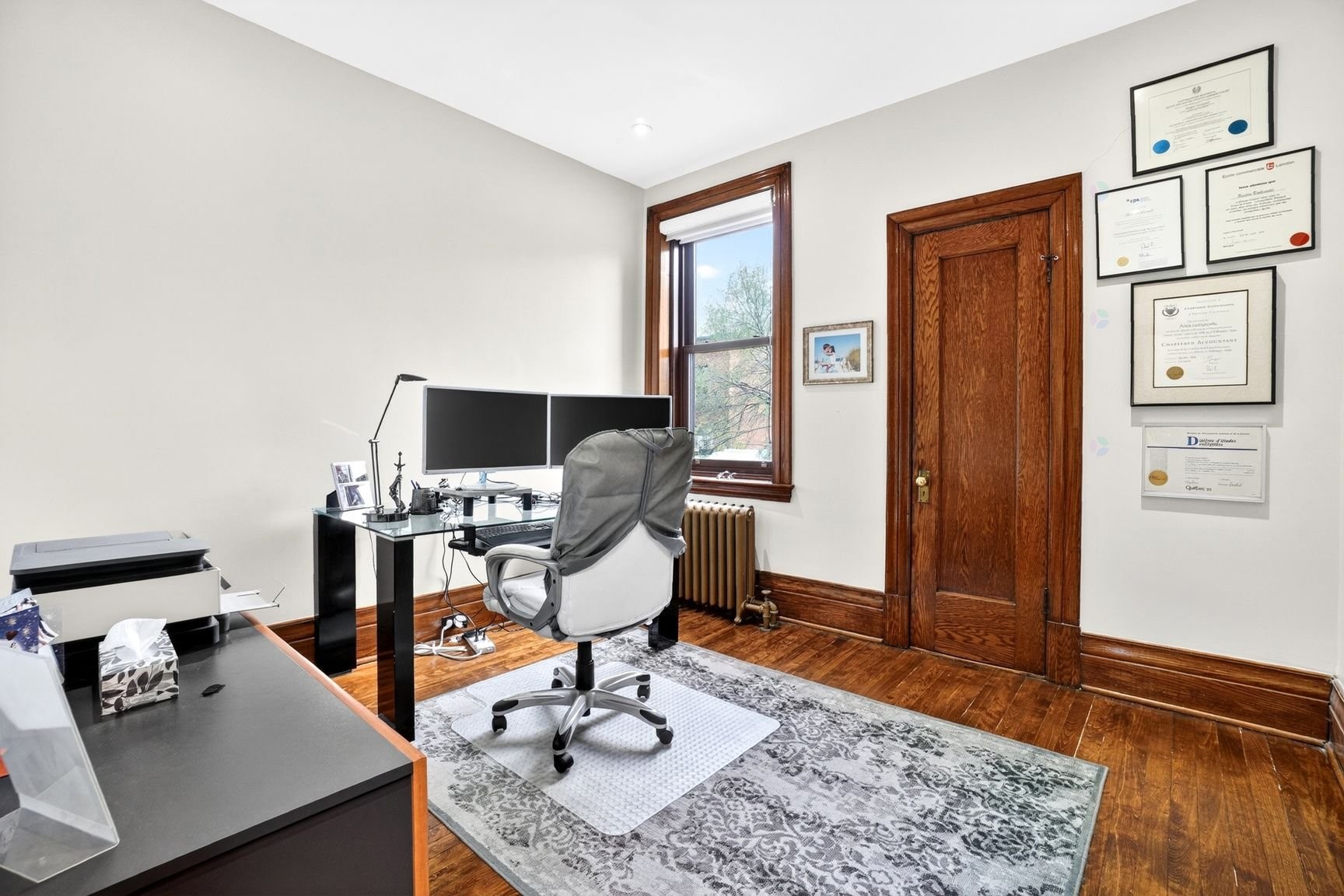 Bedroom - 3803 Av. Northcliffe, Montréal (Côte-Des-Neiges/Notre-Dame-De-Grâce), QC - Indoor Photo Showing Office