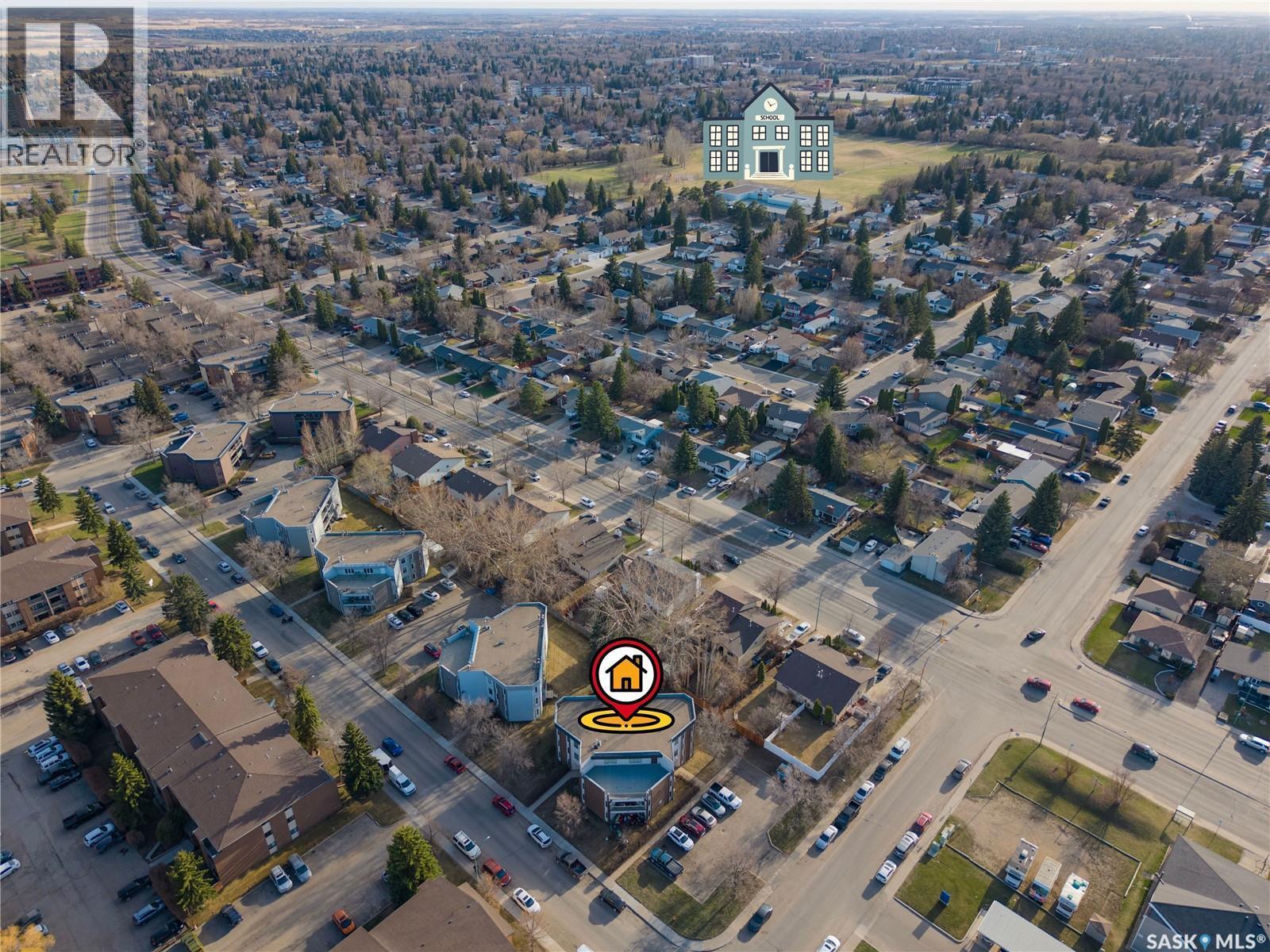303 302 Tait Crescent, Saskatoon, SK - With View