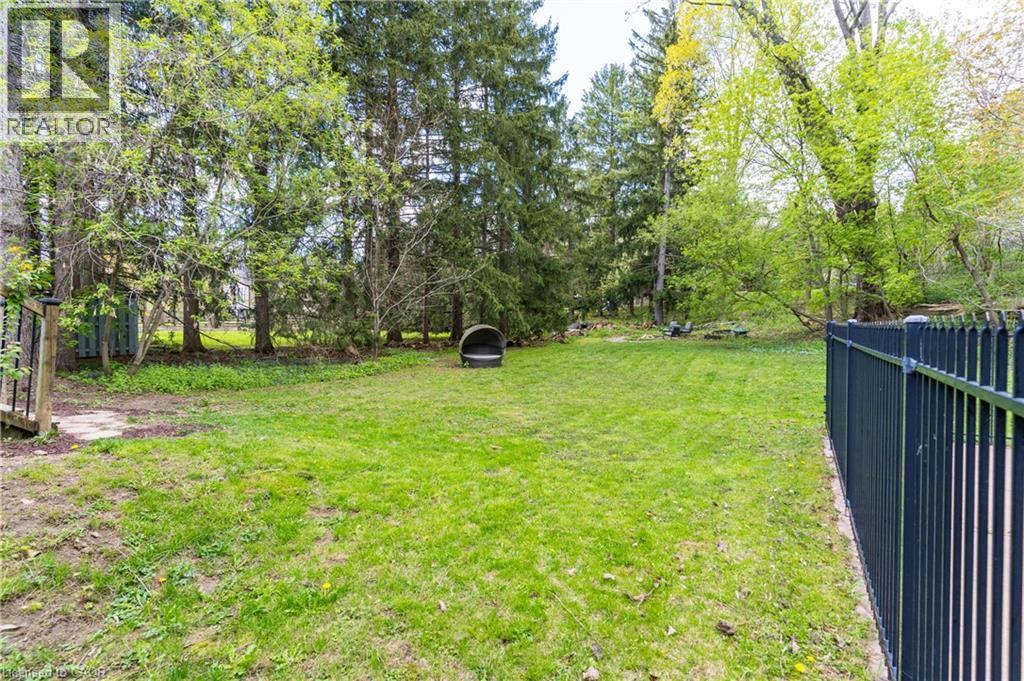 Beautiful backyard with mature trees, cottage like feeling - 3 Fallsview Road, Hamilton, ON - Outdoor