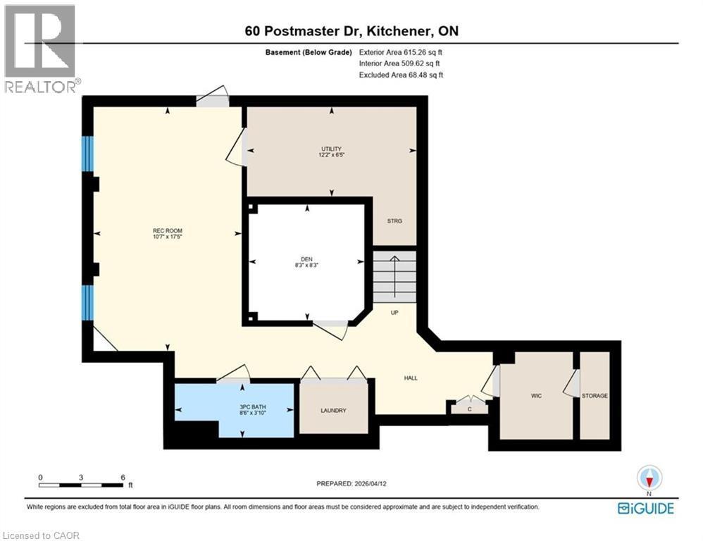 Floor plan - 60 Postmaster Drive, Kitchener, ON - Other