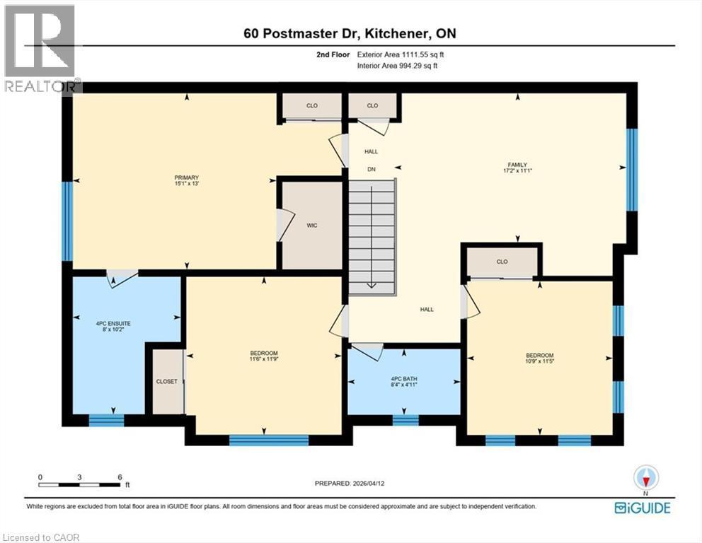 Floor plan - 60 Postmaster Drive, Kitchener, ON - Other