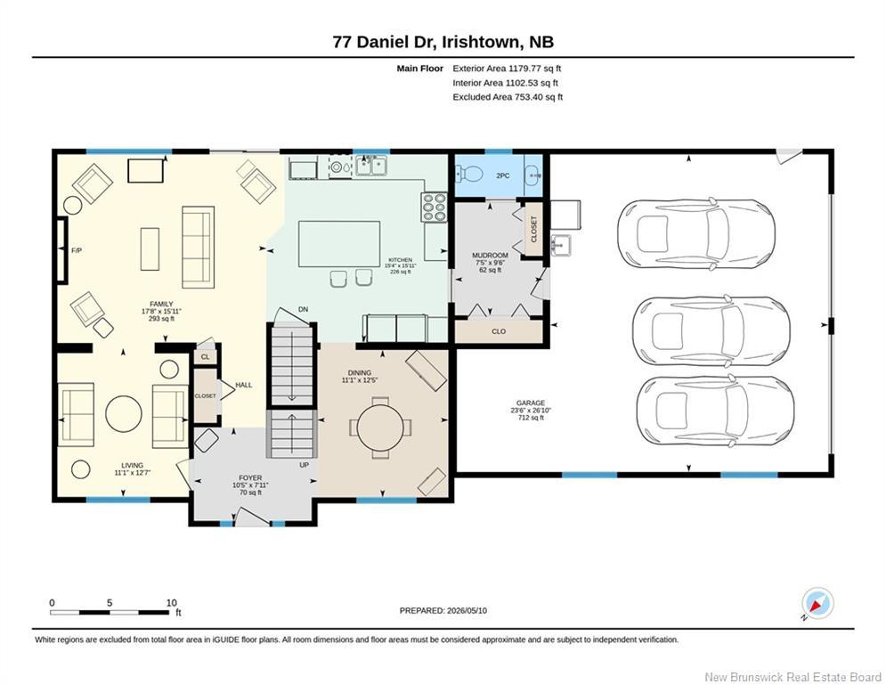 77 Daniel Dr, Irishtown, NB