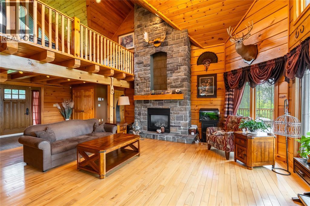 2507 Bickford Line, St Clair, ON - Indoor Photo Showing Other Room With Fireplace