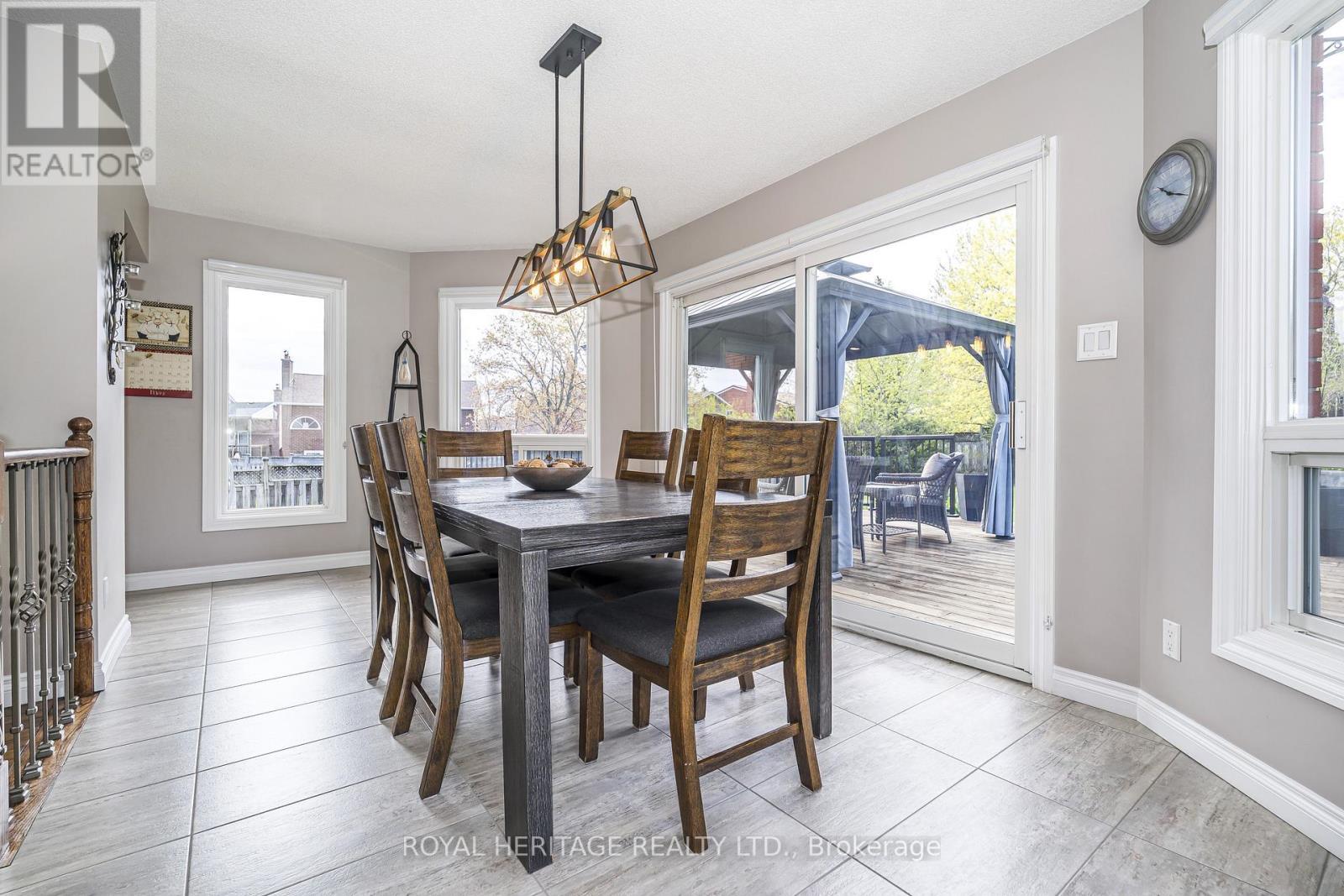 Breakfast View 2 - 525 Sundown Crescent, Pickering, ON - Indoor Photo Showing Dining Room
