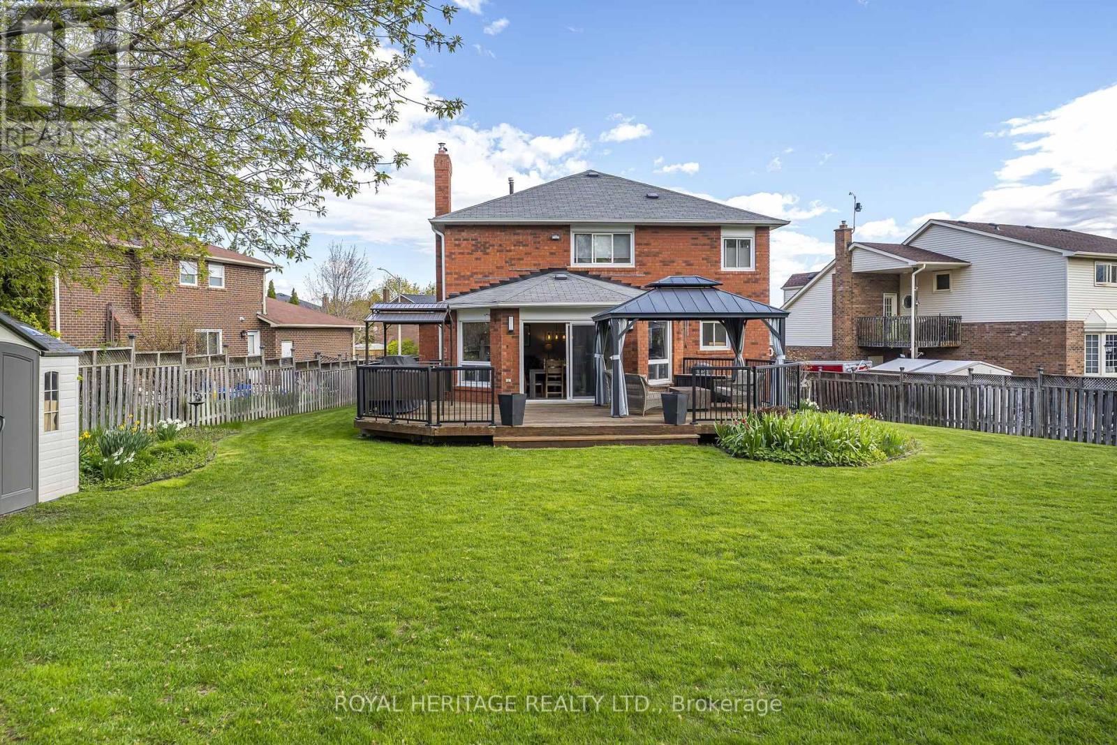 525 Sundown Crescent, Pickering, ON - Outdoor With Deck Patio Veranda